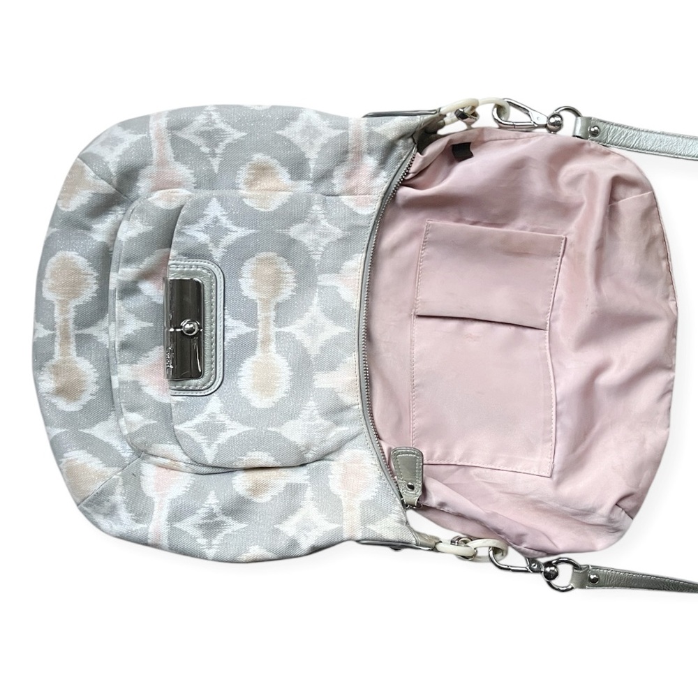 Coach Kristin Op Art Ikat Print Crossbody Bag - Picture 13 of 15